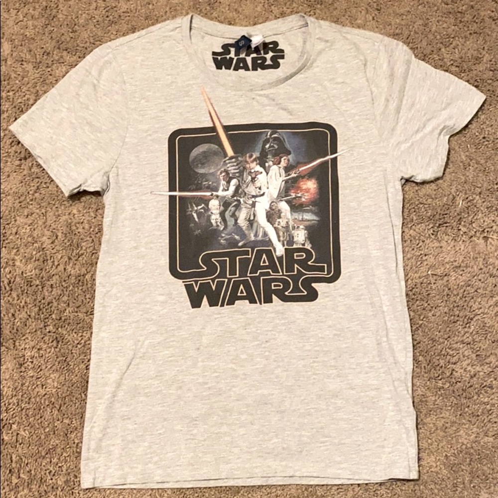 Vintage Star Wars A New Hope H&M t Shirt Tee Graphic Small Han Solo